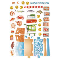 Игровой набор "Супермаркет. Мясо и морепродукты"