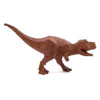 Деревянный конструктор «Тираннозавр» с набором карандашей