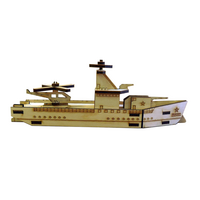Cборная модель "Военный корабль"