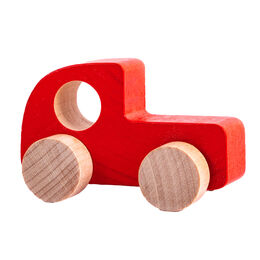 Фигурка деревянная - Каталка "Машинка красная"