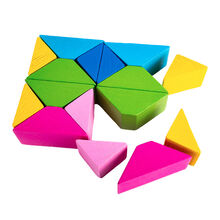 Треугольники цветные (16 дет)