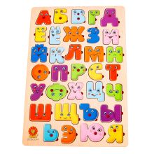 Большая алфавитная доска "Веселые буквы"