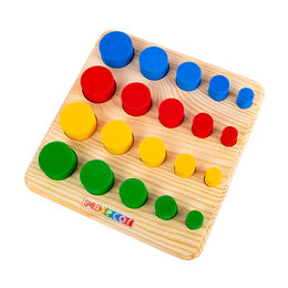 Игровой набор "Цветные столбики"