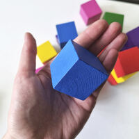 Кубики Цветные (30 шт)