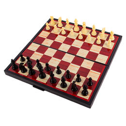 Настольная игра "3 в 1: Шахматы, Шашки, Нарды" (магнитная)